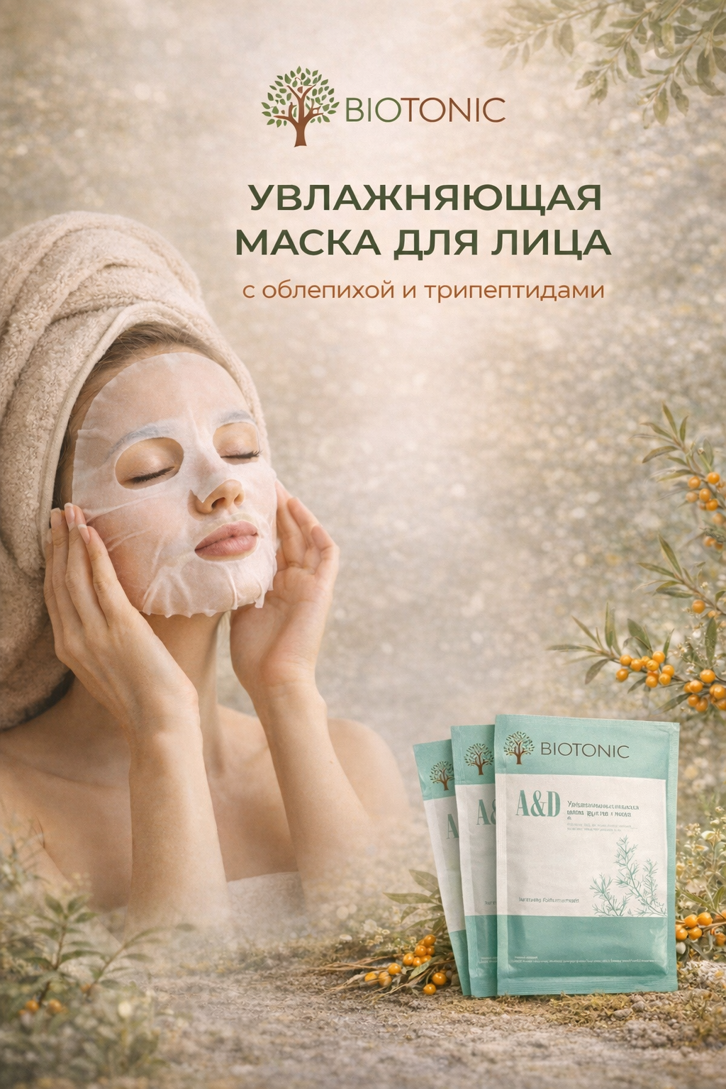 Увлажняющая маска для лица